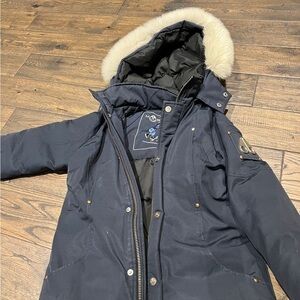 Moose Knuckles Midnight Blue kids Jacket